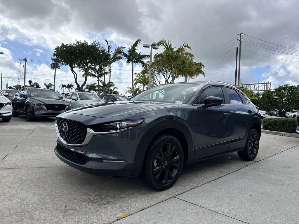 Certified Used 2023 Gray Metallic Mazda 2.5 S Carbon Edition image 28
