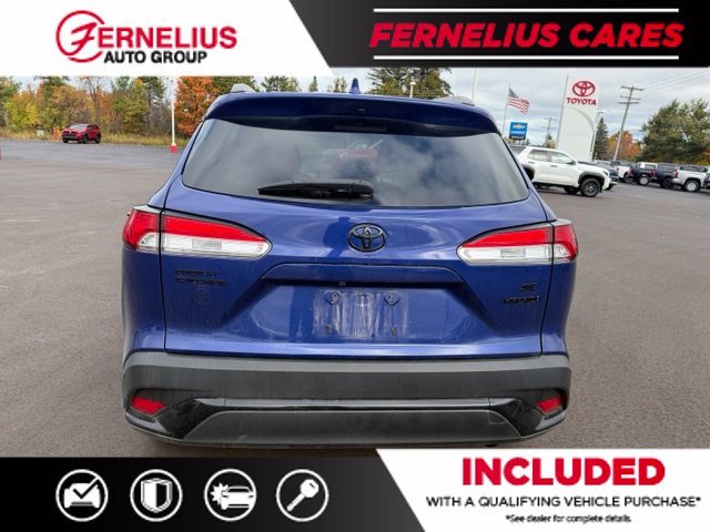 Used 2024 Blue Toyota Hybrid SE image 7