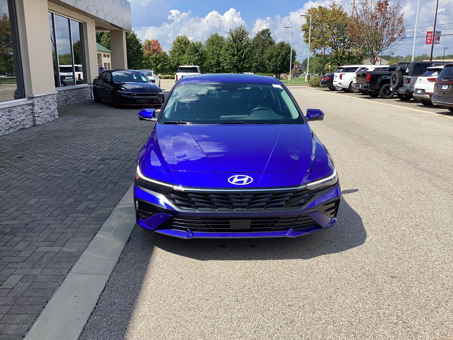 Certified Used 2024 Intense Blue Pearl Hyundai Limited image 9