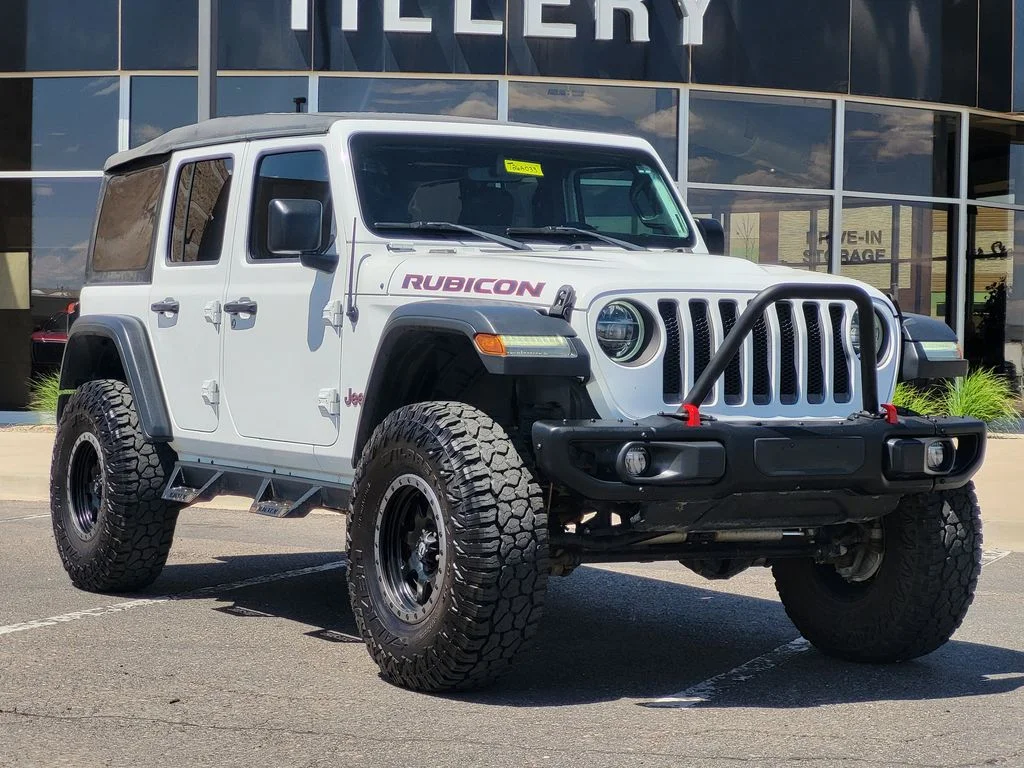 Used 2019 White Jeep Rubicon image 2