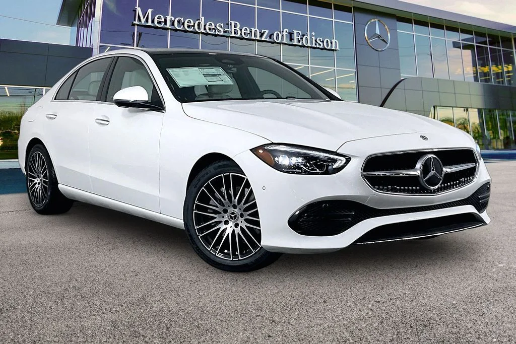New 2026 White Mercedes-Benz C 300 image 1
