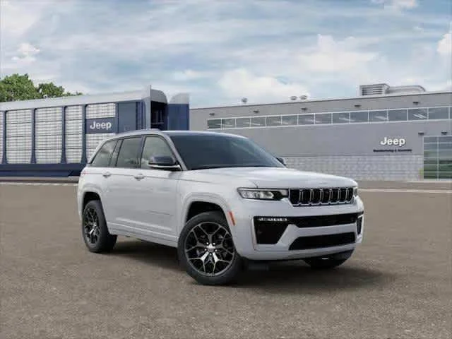 New 2026 Bright White Clear-Coat Exterior Paint Jeep Summit image 13