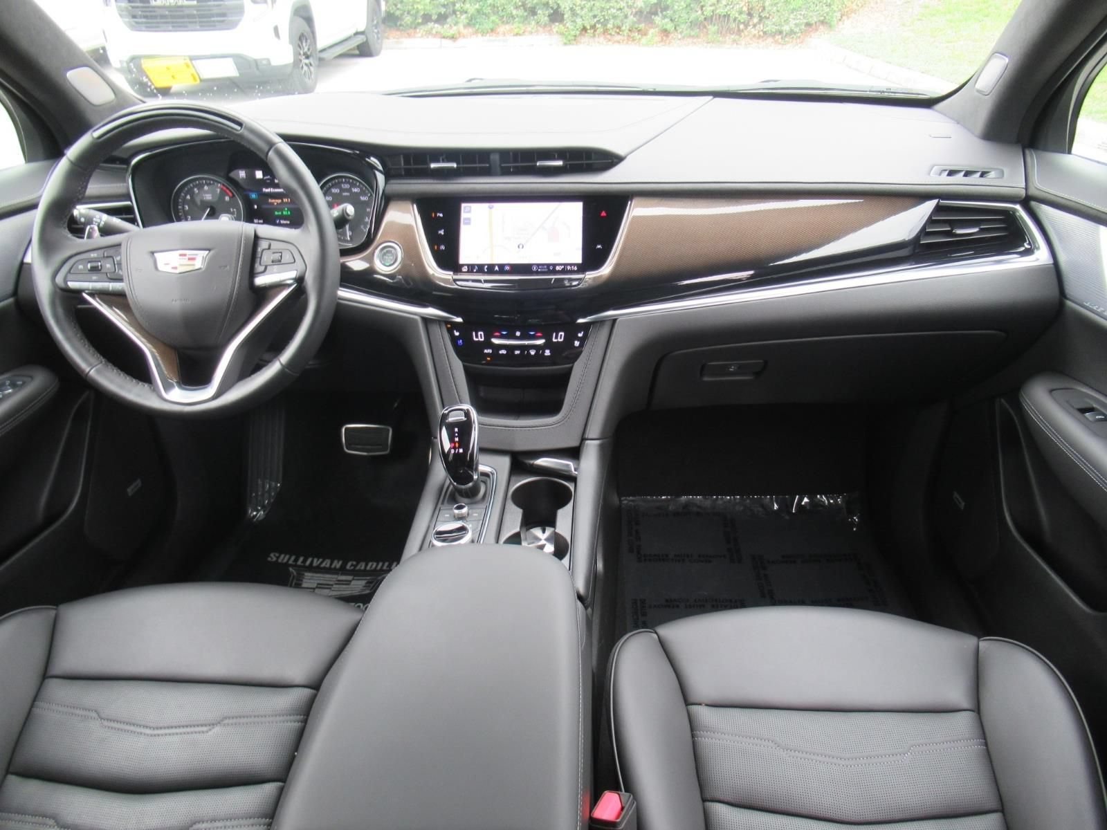 Certified Used 2025 Stellar Black Metallic Cadillac Sport image 13
