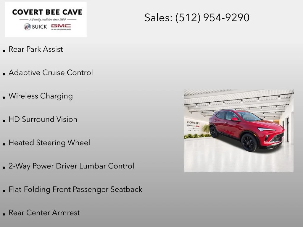 New 2026 Brilliant Red Buick Sport Touring image 19
