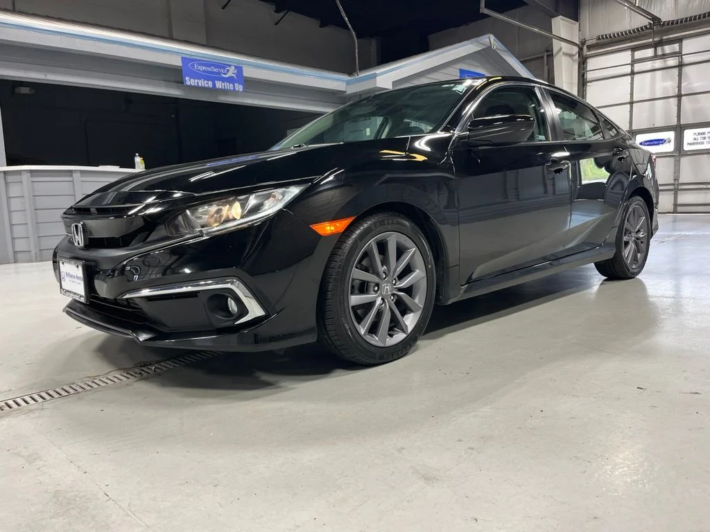 Certified Used 2019 Crystal Black Pearl Honda EX image 3