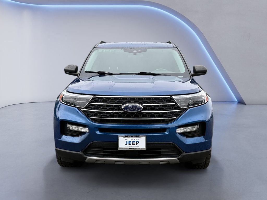 Used 2021 Blue Ford XLT image 9