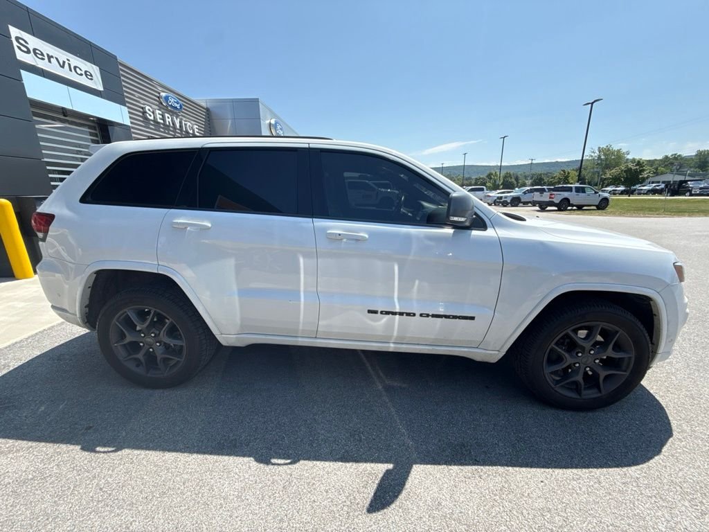 Used 2021 Bright White Clearcoat Jeep Limited image 7