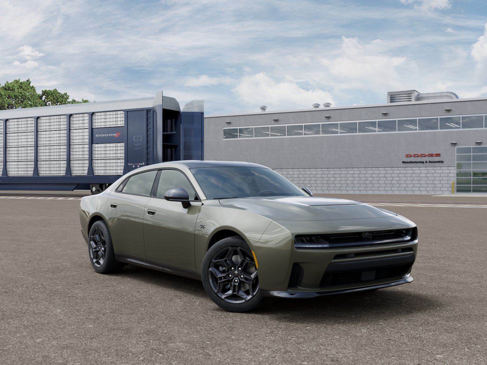 New 2026 Green Machine Exterior Paint Dodge R/T image 18