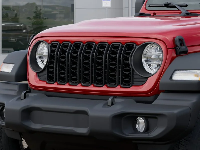 New 2026 Firecracker Red Clear-Coat Exterior Paint Jeep Sport S image 11