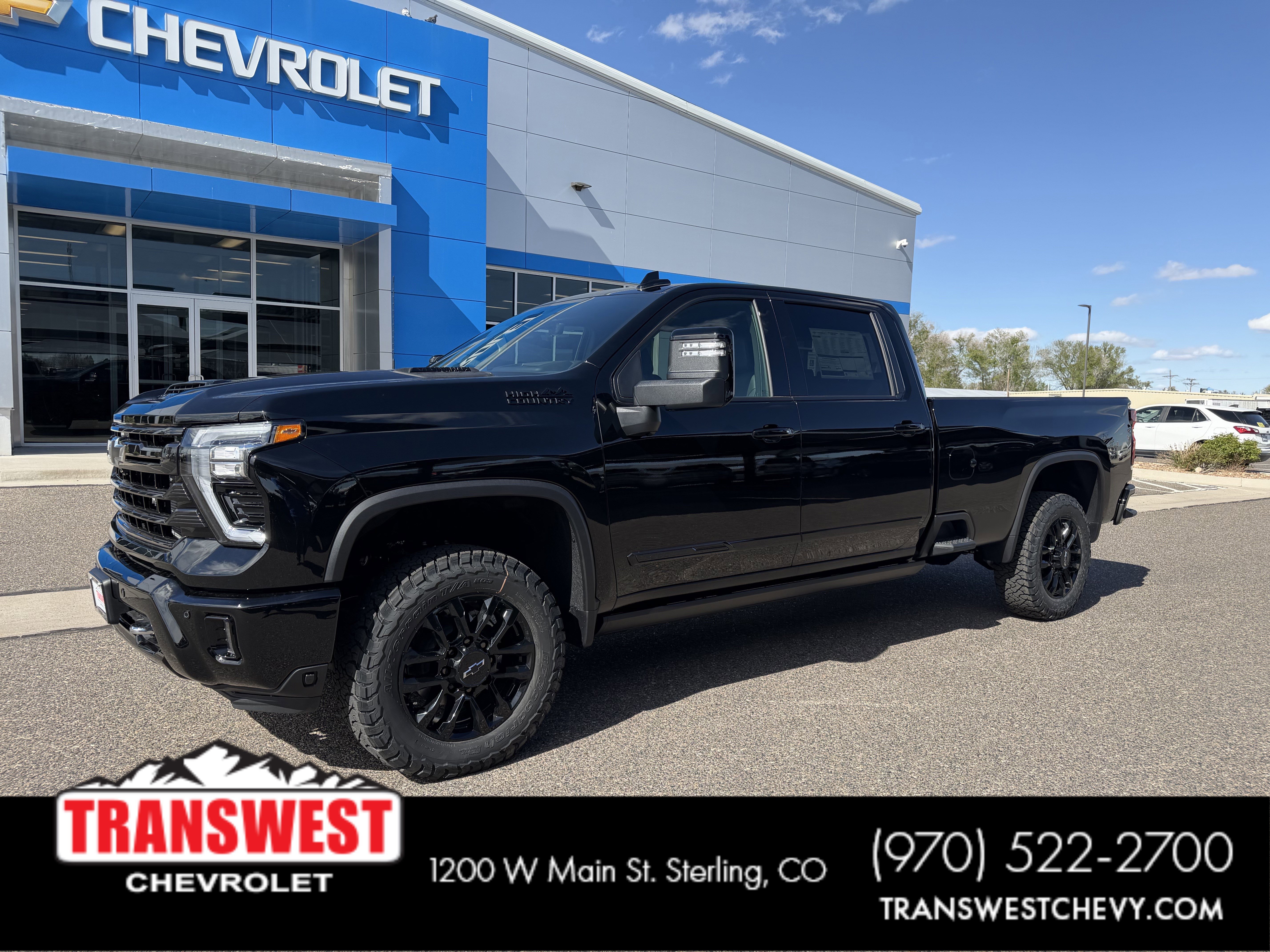 New 2026 Black Chevrolet High Country image 1