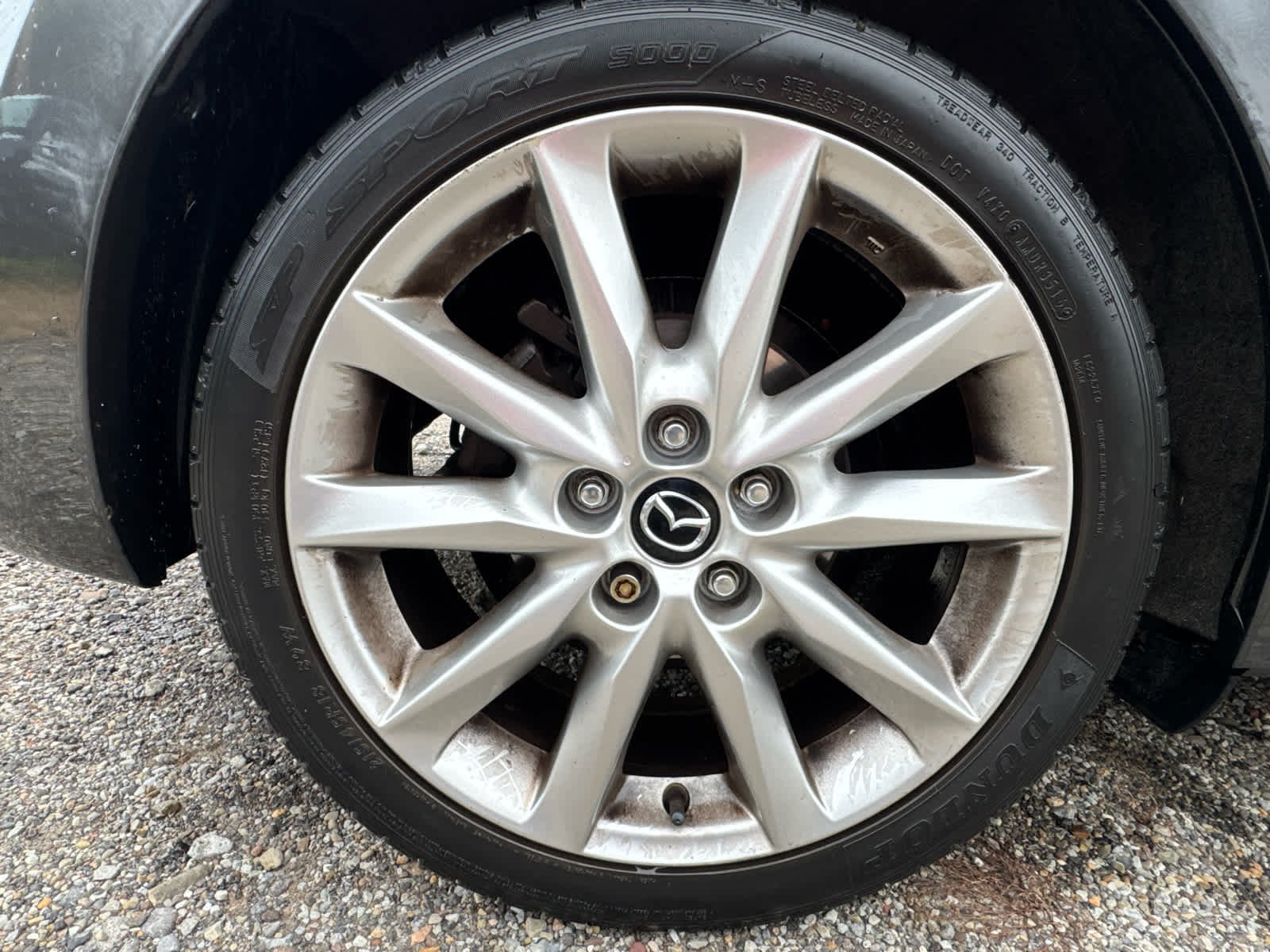 Used 2017 Machine Gray Metallic Mazda Grand Touring image 12