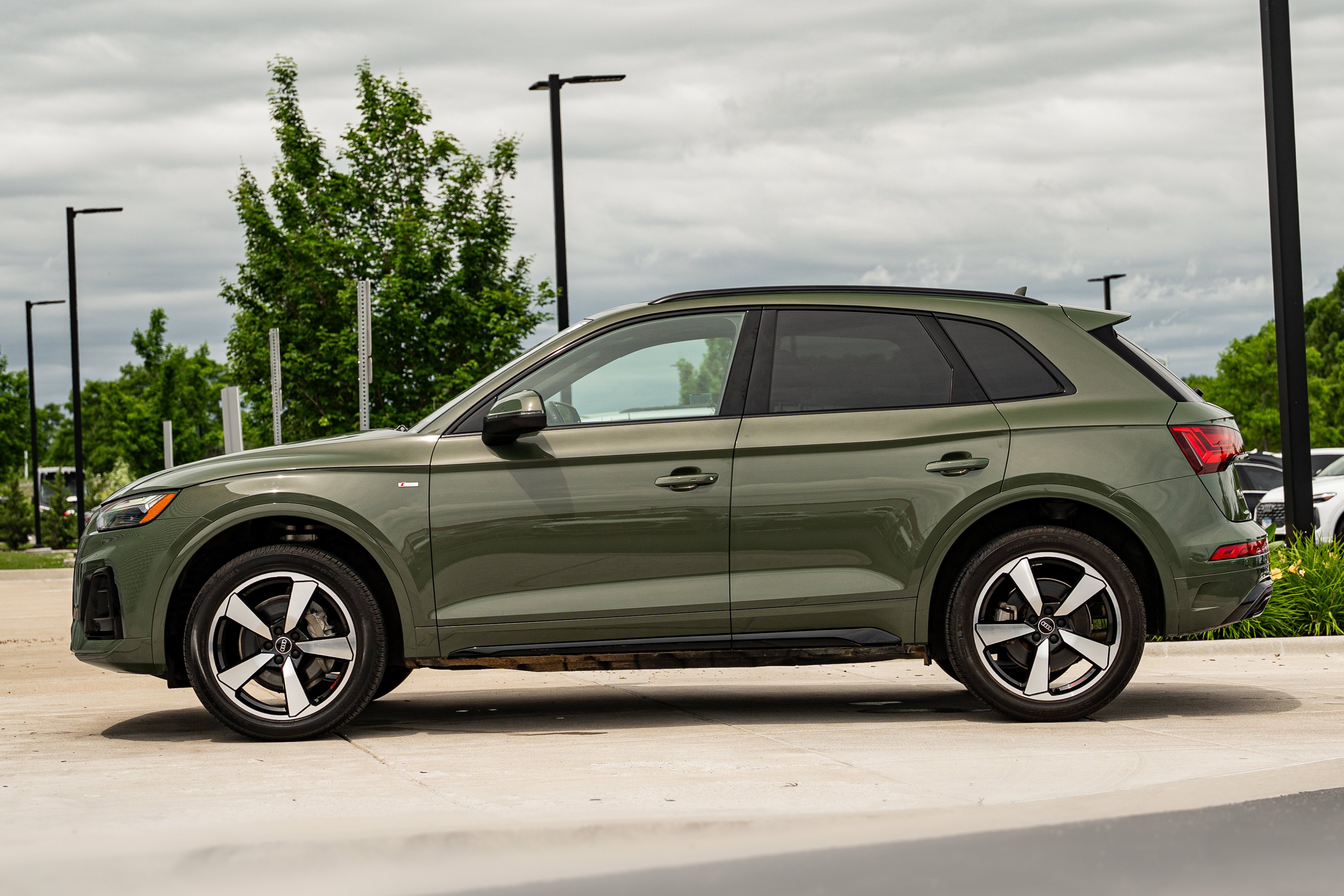 Certified Used 2023 District Green Metallic Audi S line Premium Plus image 6