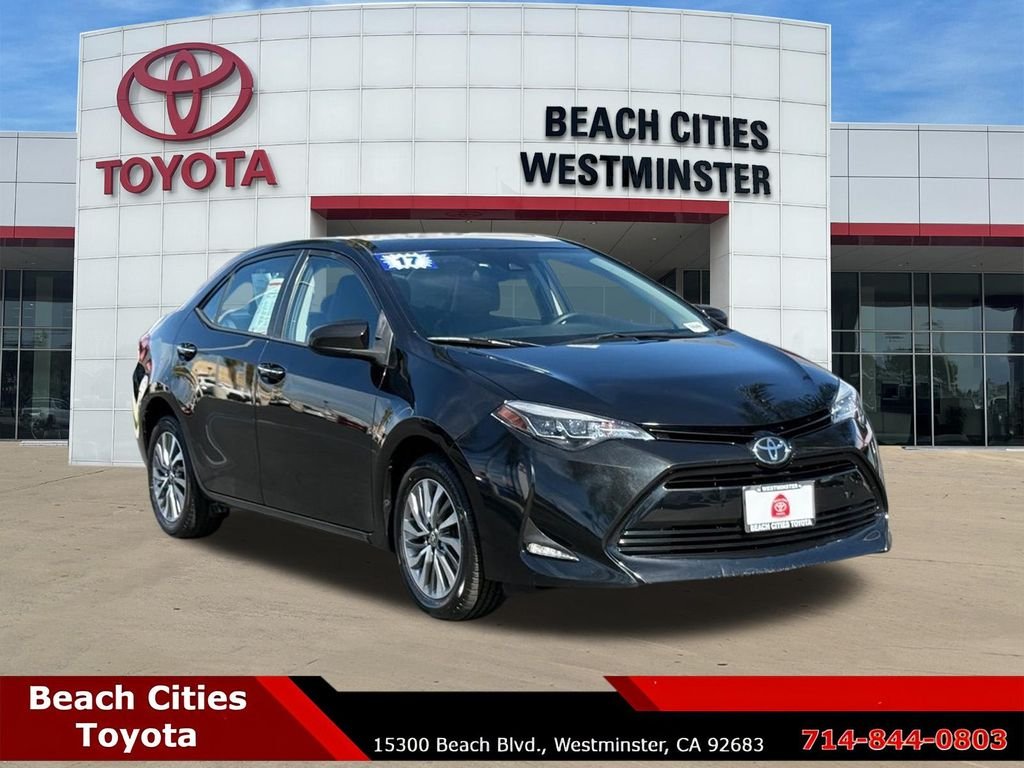 Used 2017 Toyota Corolla XLE with VIN 5YFBURHE4HP706763 for sale in Westminster, CA