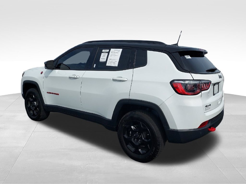 Used 2023 White Jeep Trailhawk image 3