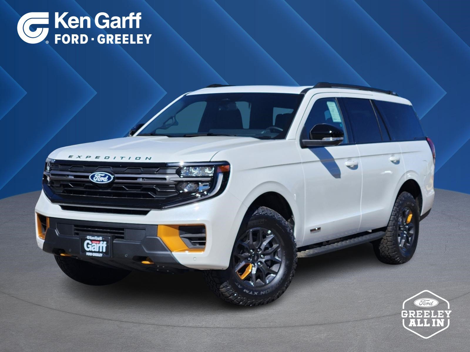 New 2027 Star White Metallic Tri-Coat Ford Tremor image 1