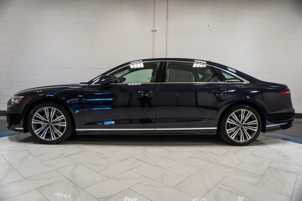 Used 2022 Blue Audi L 55 image 8