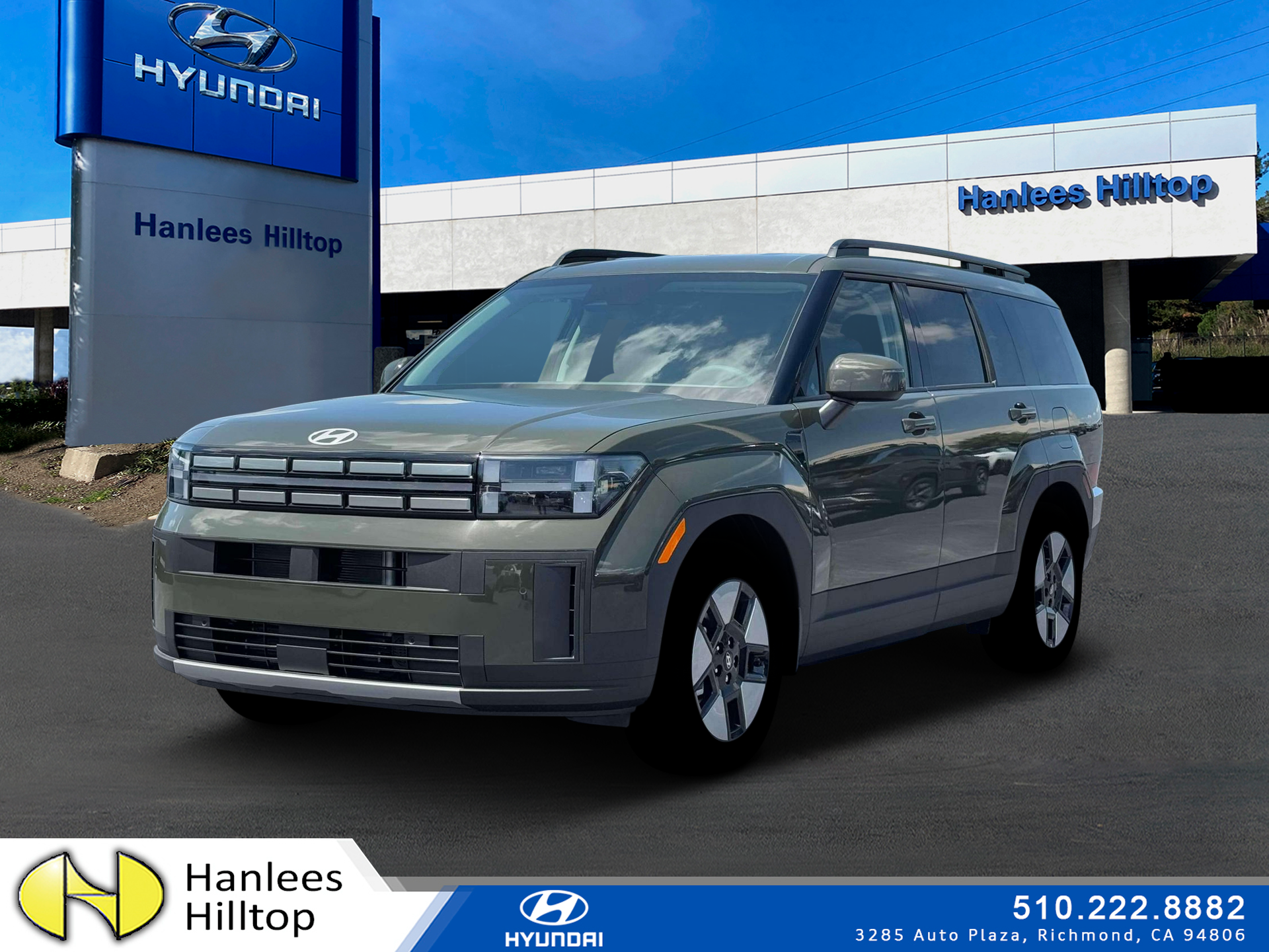 New 2026 Green Hyundai SEL image 1