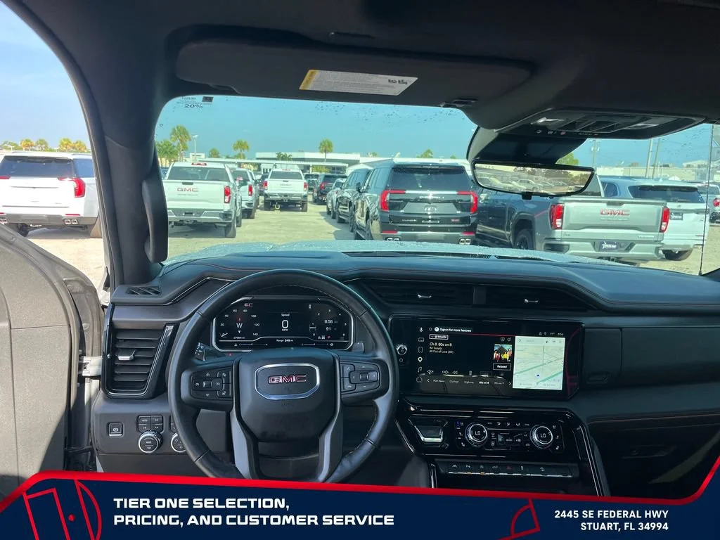Used 2025 Thunderstorm Gray GMC AT4 image 30