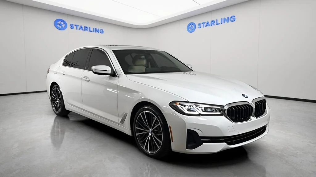 Used 2021 White BMW 530i image 13