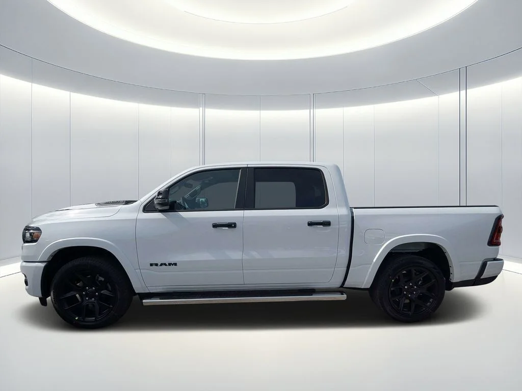 New 2026 Bright White Clear-Coat Exterior Paint RAM Laramie image 7