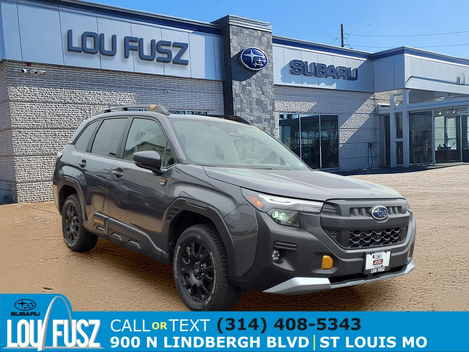 Used 2026 Magnetite Gray Metallic Subaru Wilderness image 1