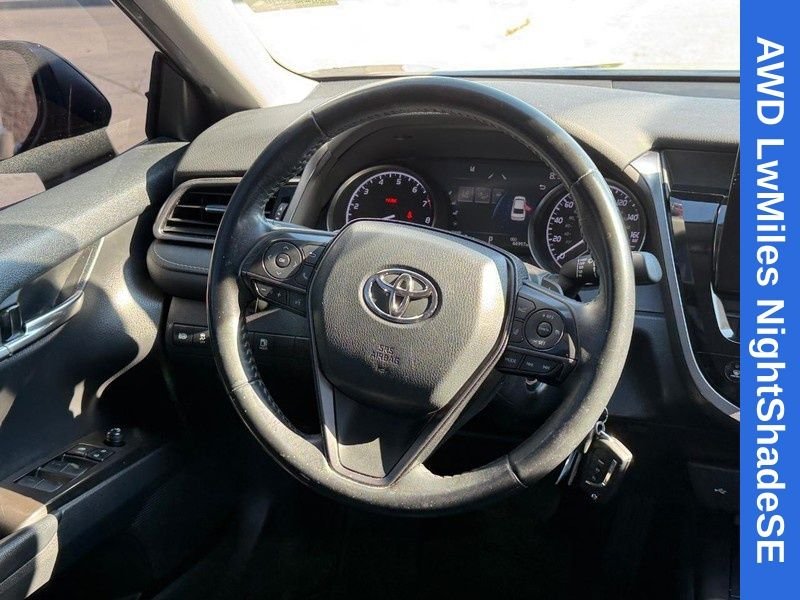 Used 2022 Midnight Black Metallic Toyota SE Nightshade image 15
