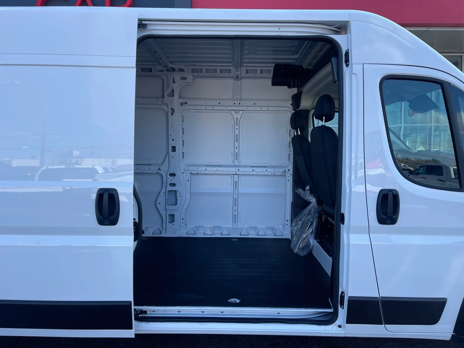 Used 2023 Bright White Clearcoat Ram High Roof image 37