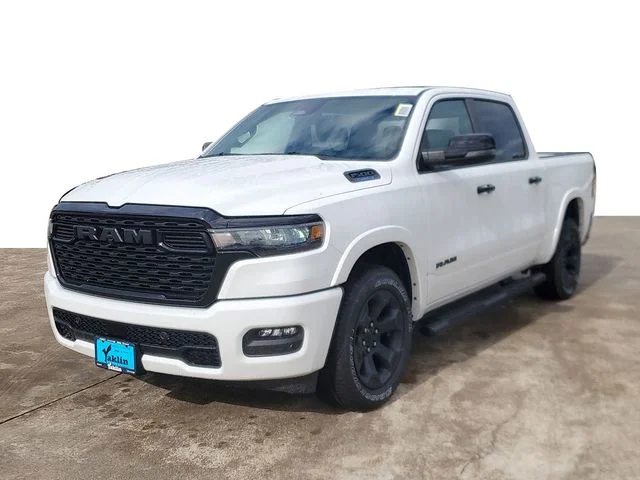 New 2026 Bright White Clear-Coat Exterior Paint RAM Big Horn/Lone Star image 2
