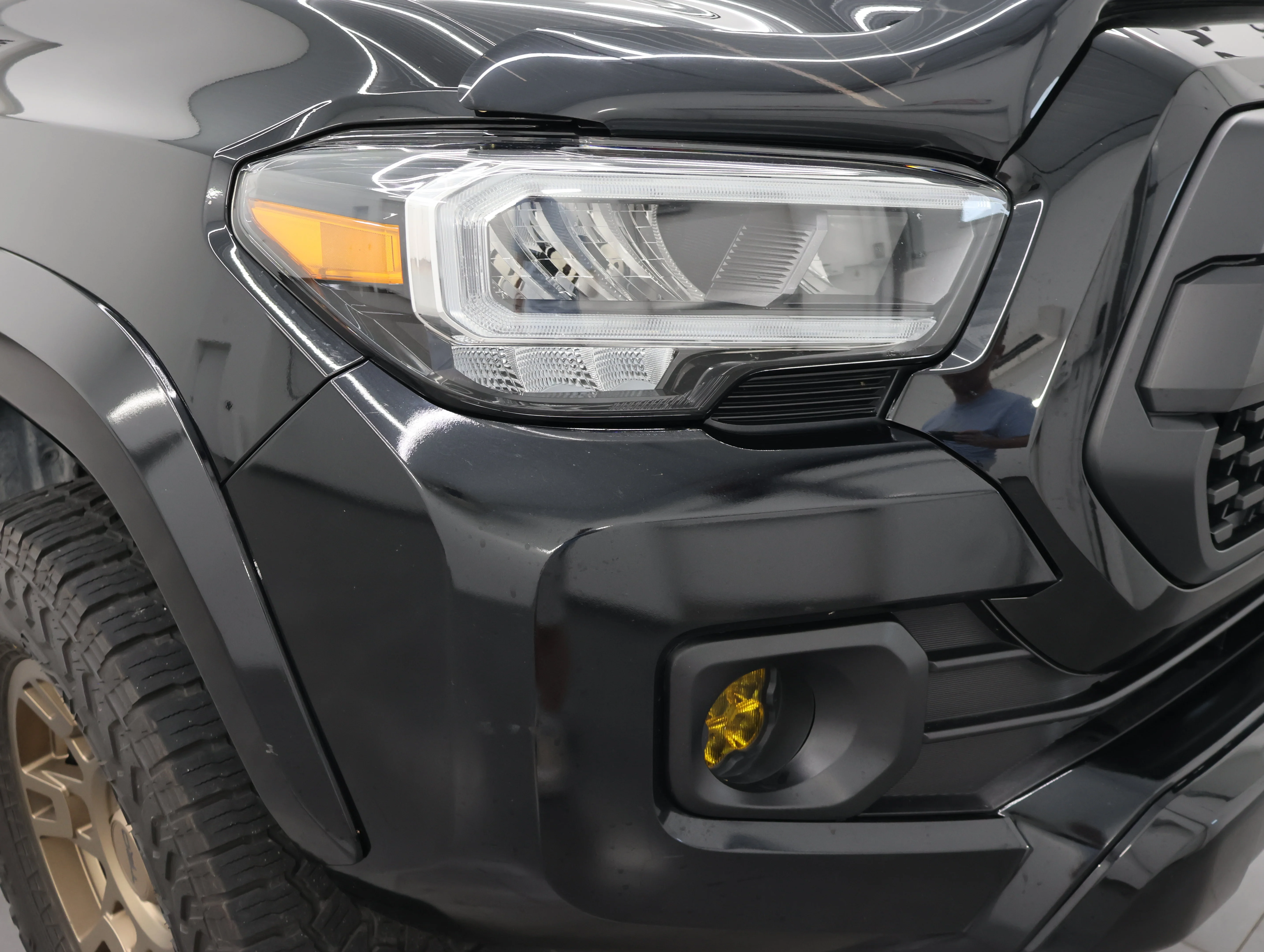 Used 2021 Midnight Black Metallic Toyota TRD Sport image 17