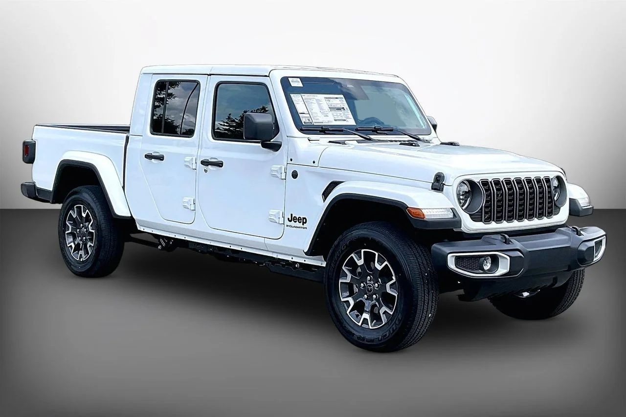 New 2026 Bright White Clearcoat Jeep Sahara image 2