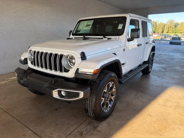 New 2027 Bright White Clear-Coat Paint Jeep Sahara image 2