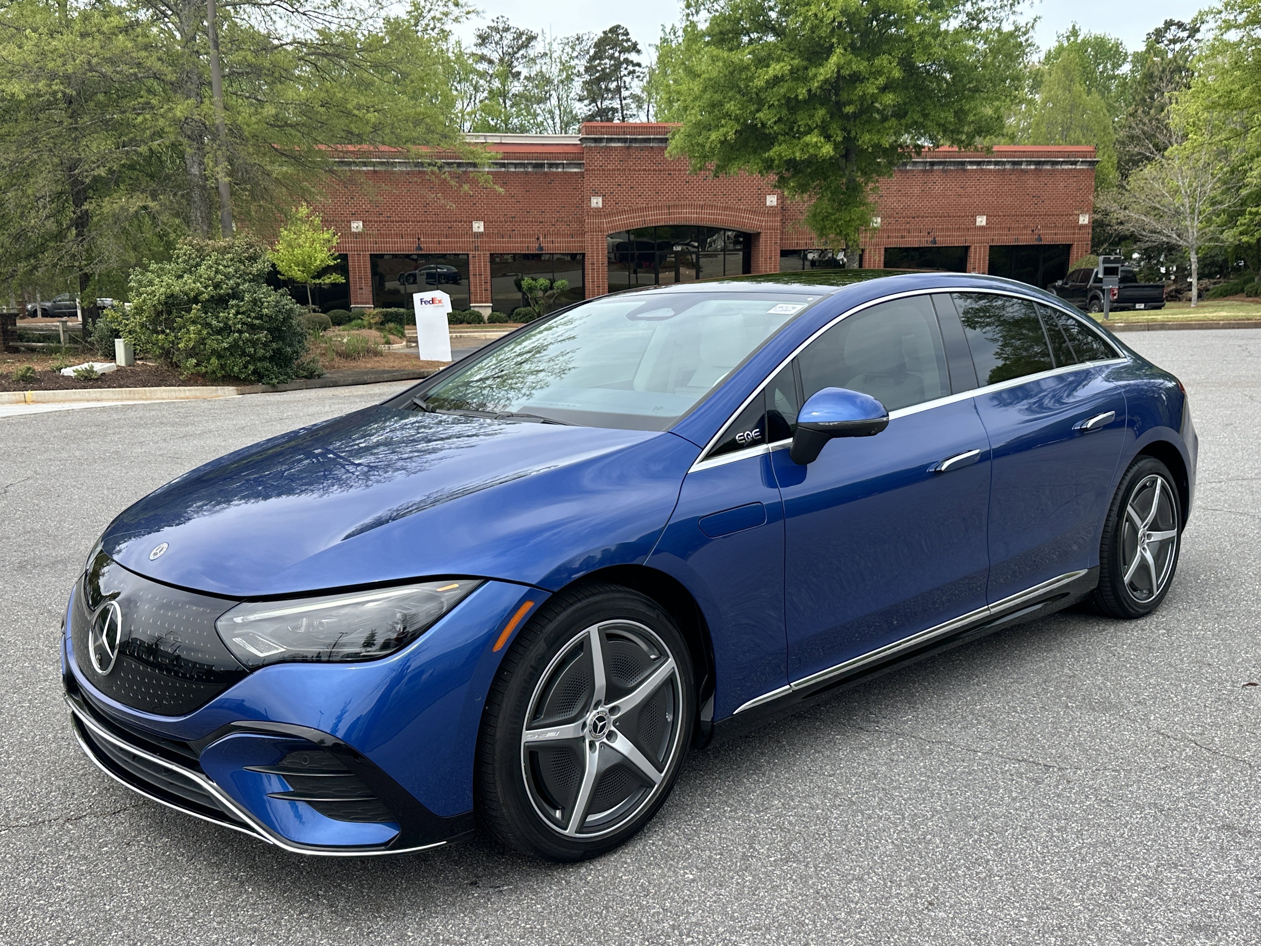 Certified Used 2023 Blue Mercedes-Benz EQE 350+ image 4