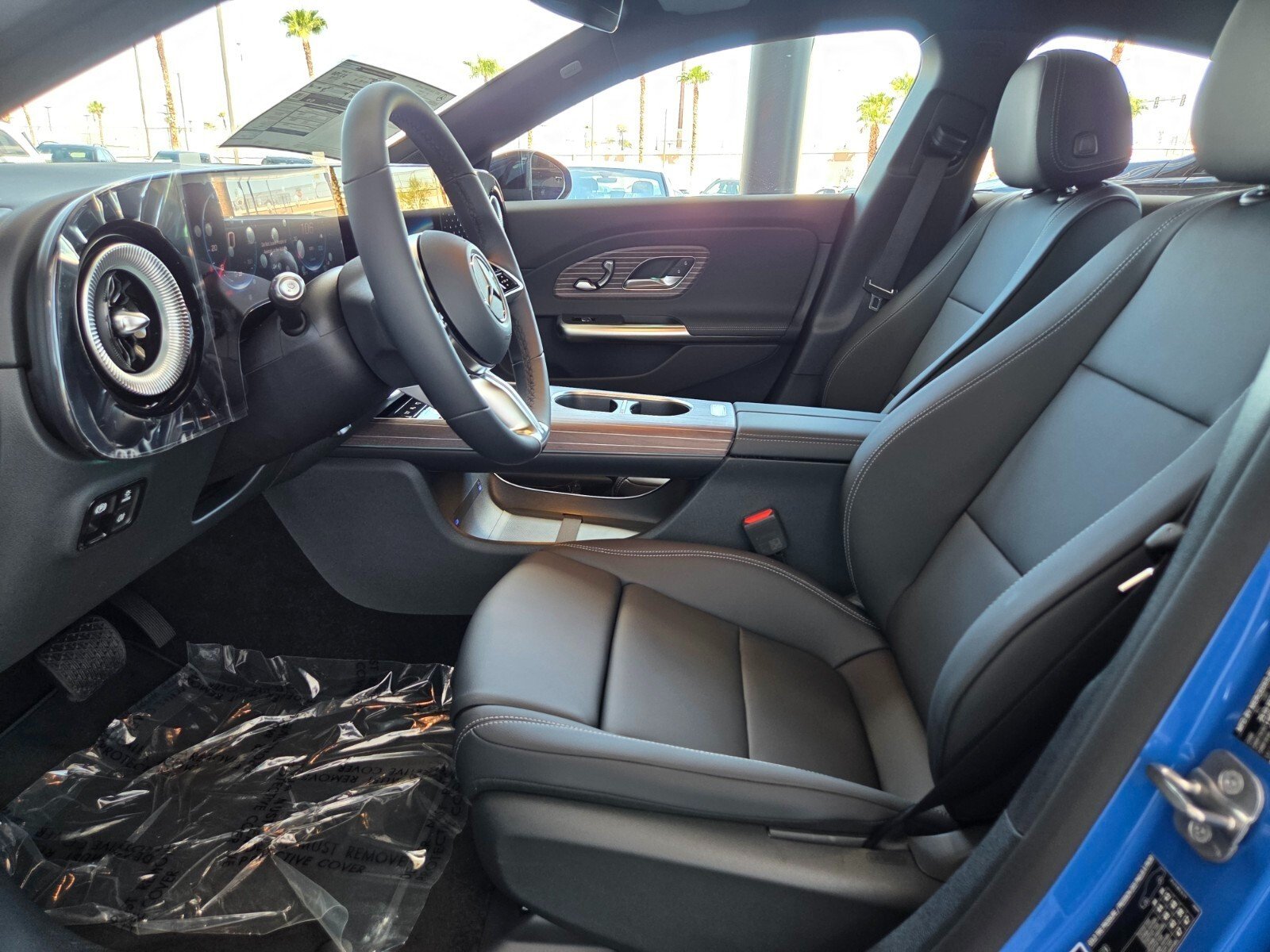 New 2027 Sky Blue Metallic Mercedes-Benz CLA 250+ Electric image 11