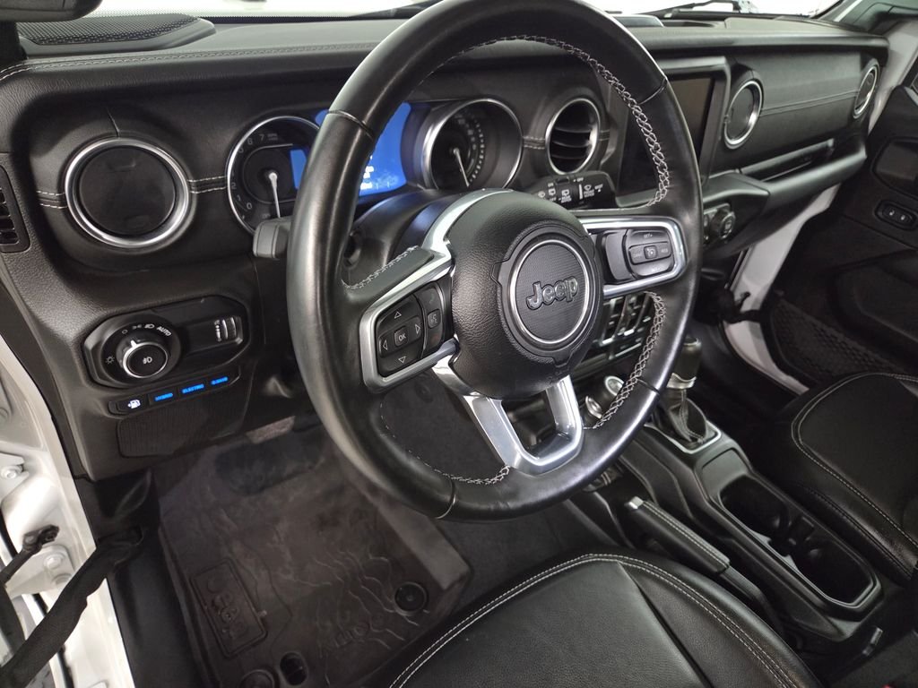 Used 2023 White Jeep Sahara 4xe image 19