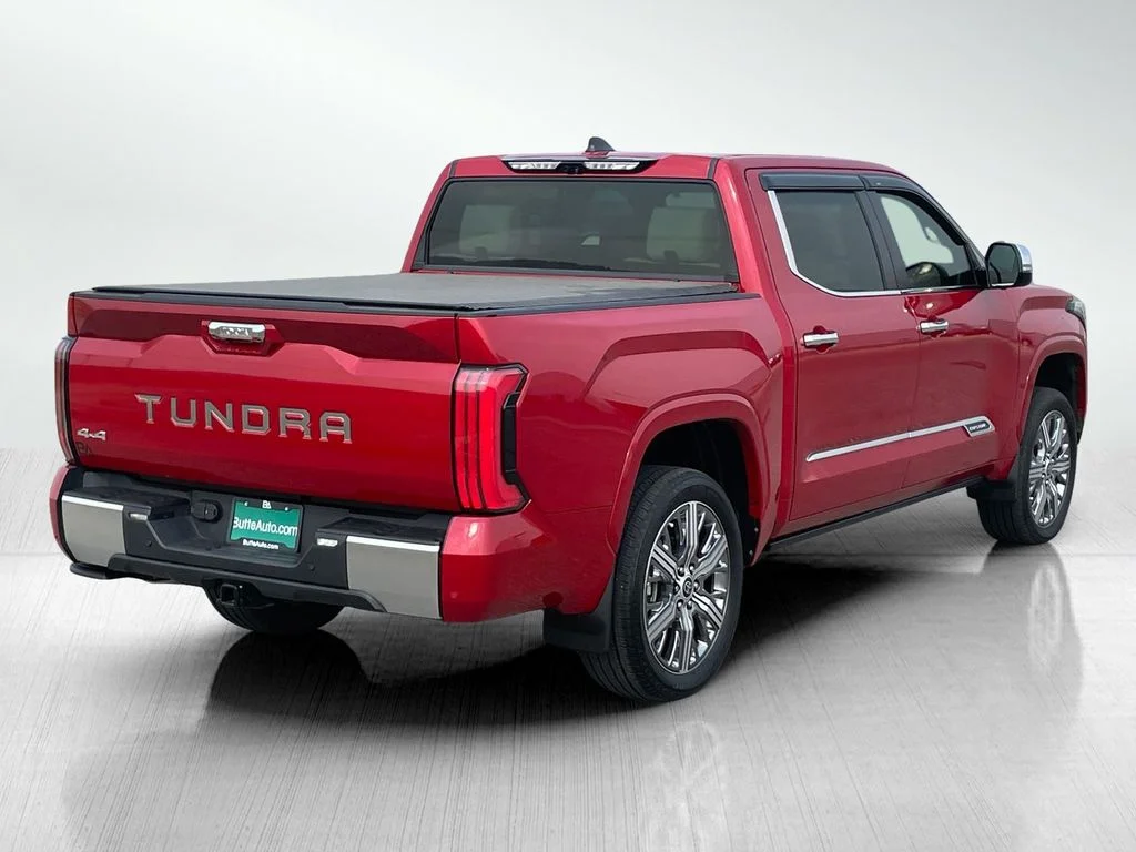 Used 2024 Supersonic Red Toyota Capstone Hybrid image 3