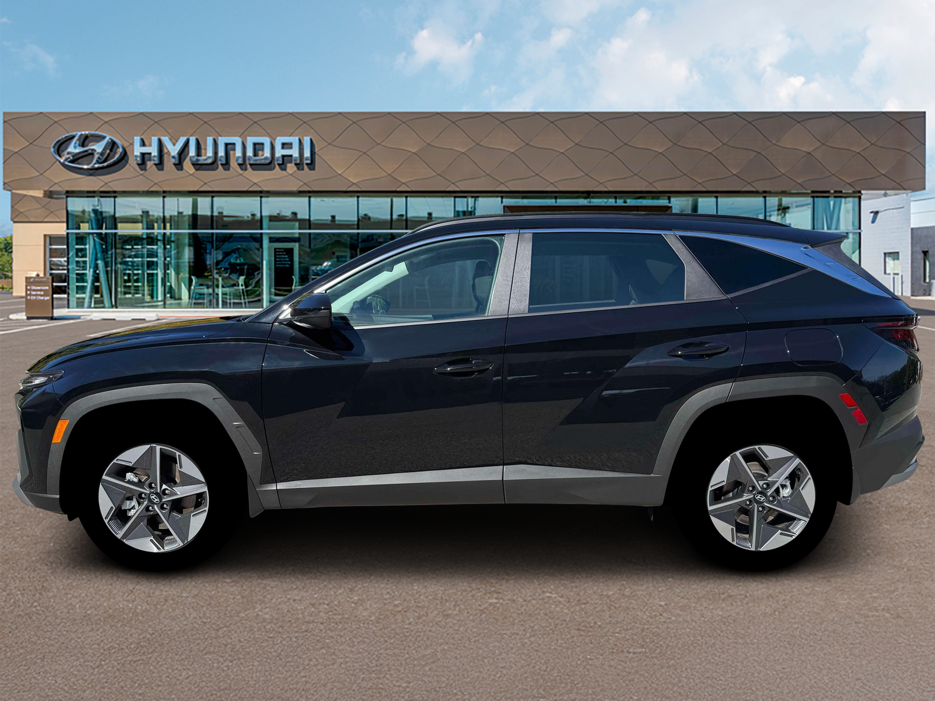 New 2026 Gray Hyundai SEL AWD image 3