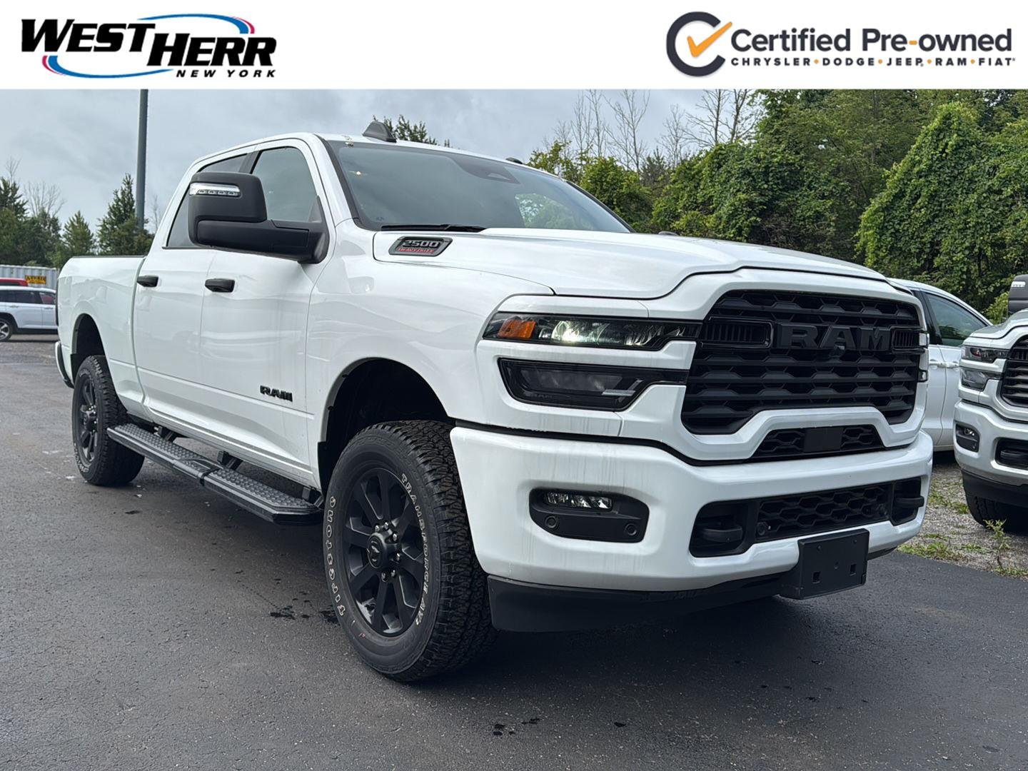 Used 2025 Bright White Clearcoat Ram Big Horn image 1
