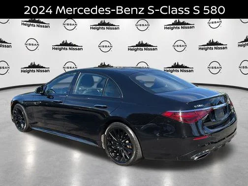 Used 2024 Black Mercedes-Benz S 580 image 4