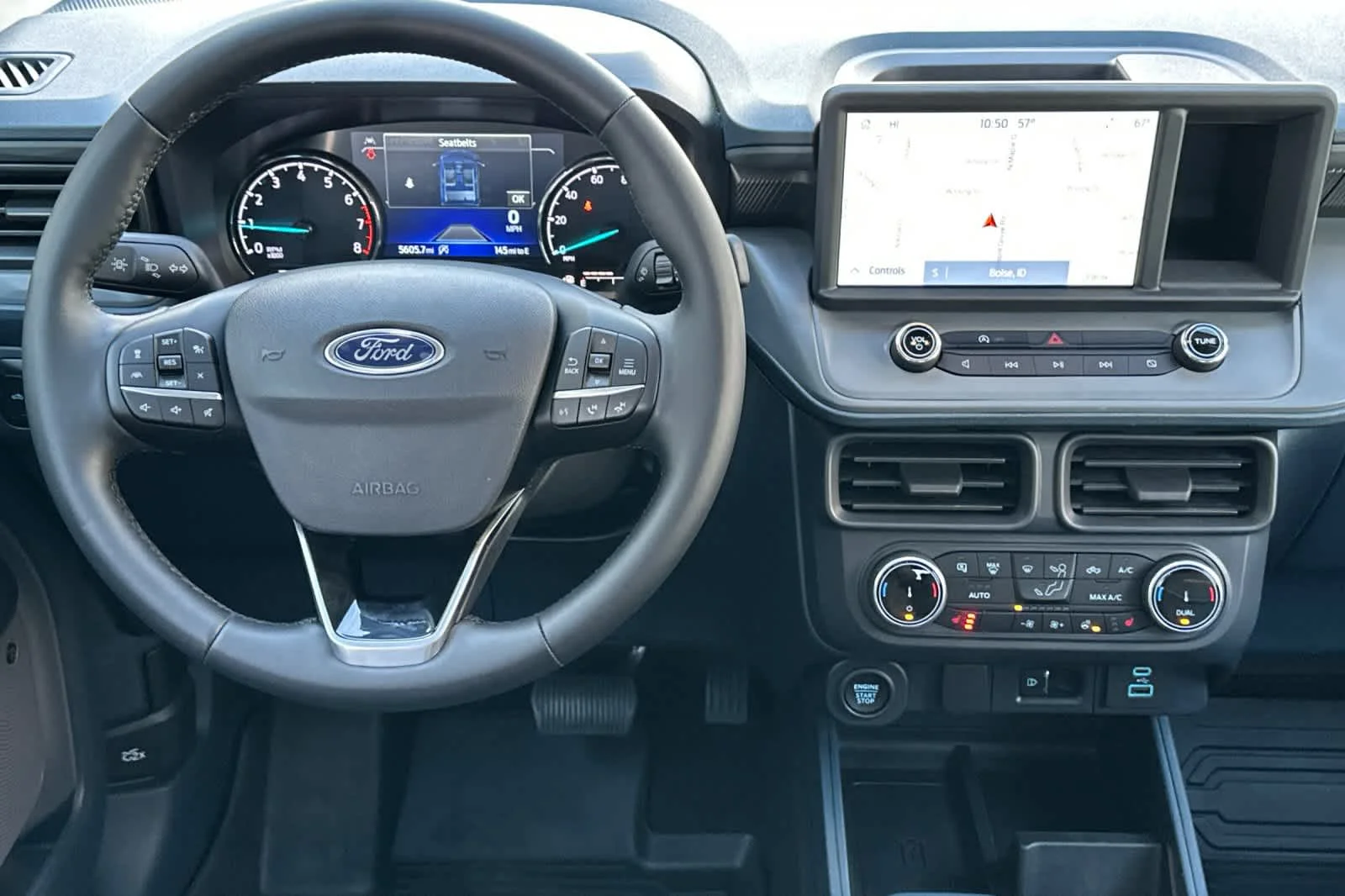 Certified Used 2024 Shadow Black Ford LARIAT Advanced image 14