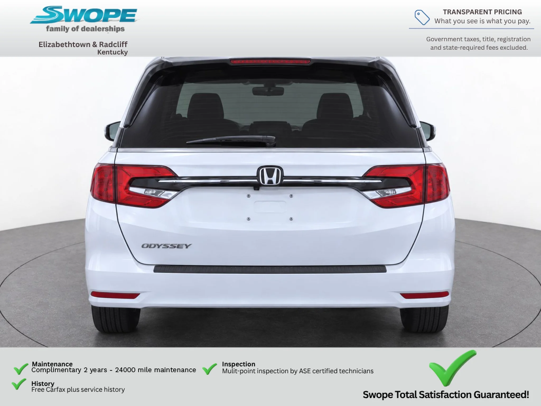 Used 2024 White Honda EX-L image 6