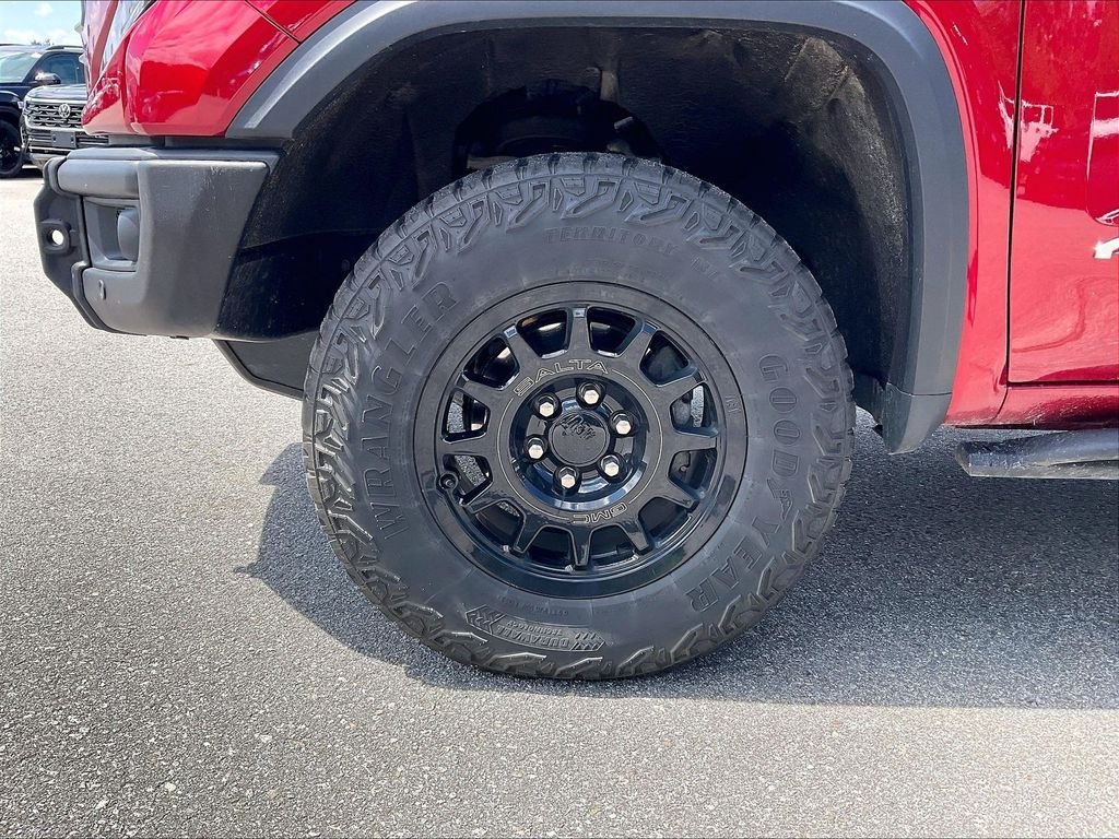 Used 2023 Volcanic Red Tintcoat GMC AT4X image 7