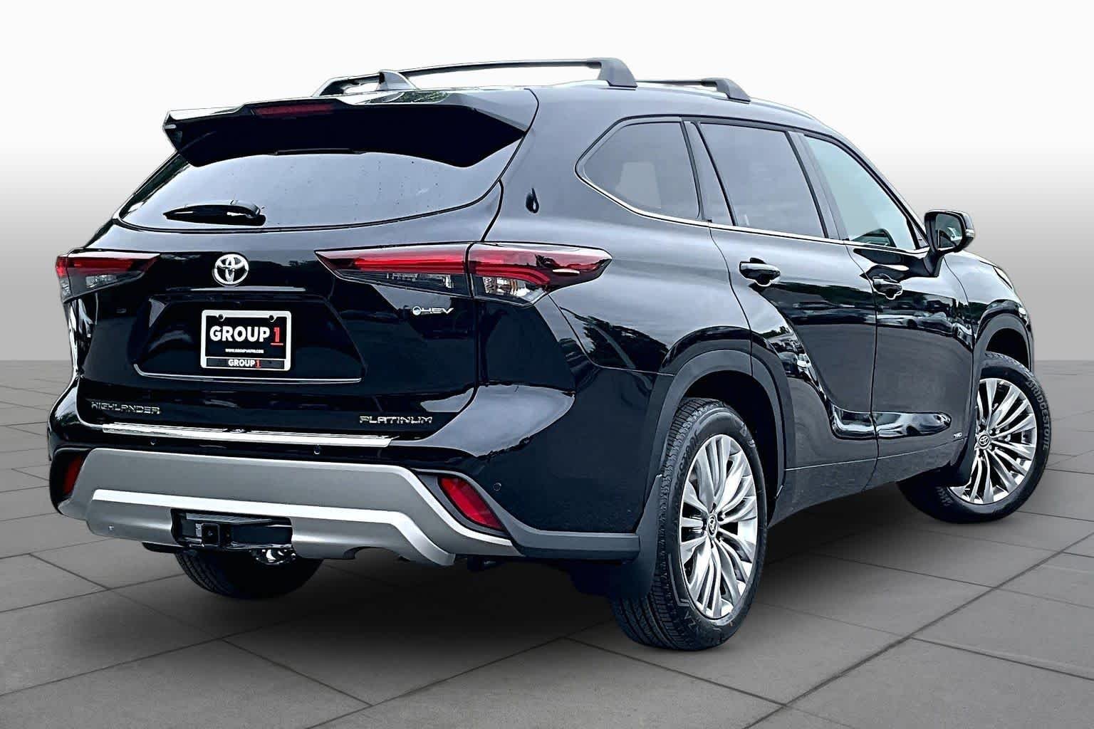 Used 2026 Midnight Black Metallic Toyota Hybrid Platinum image 13