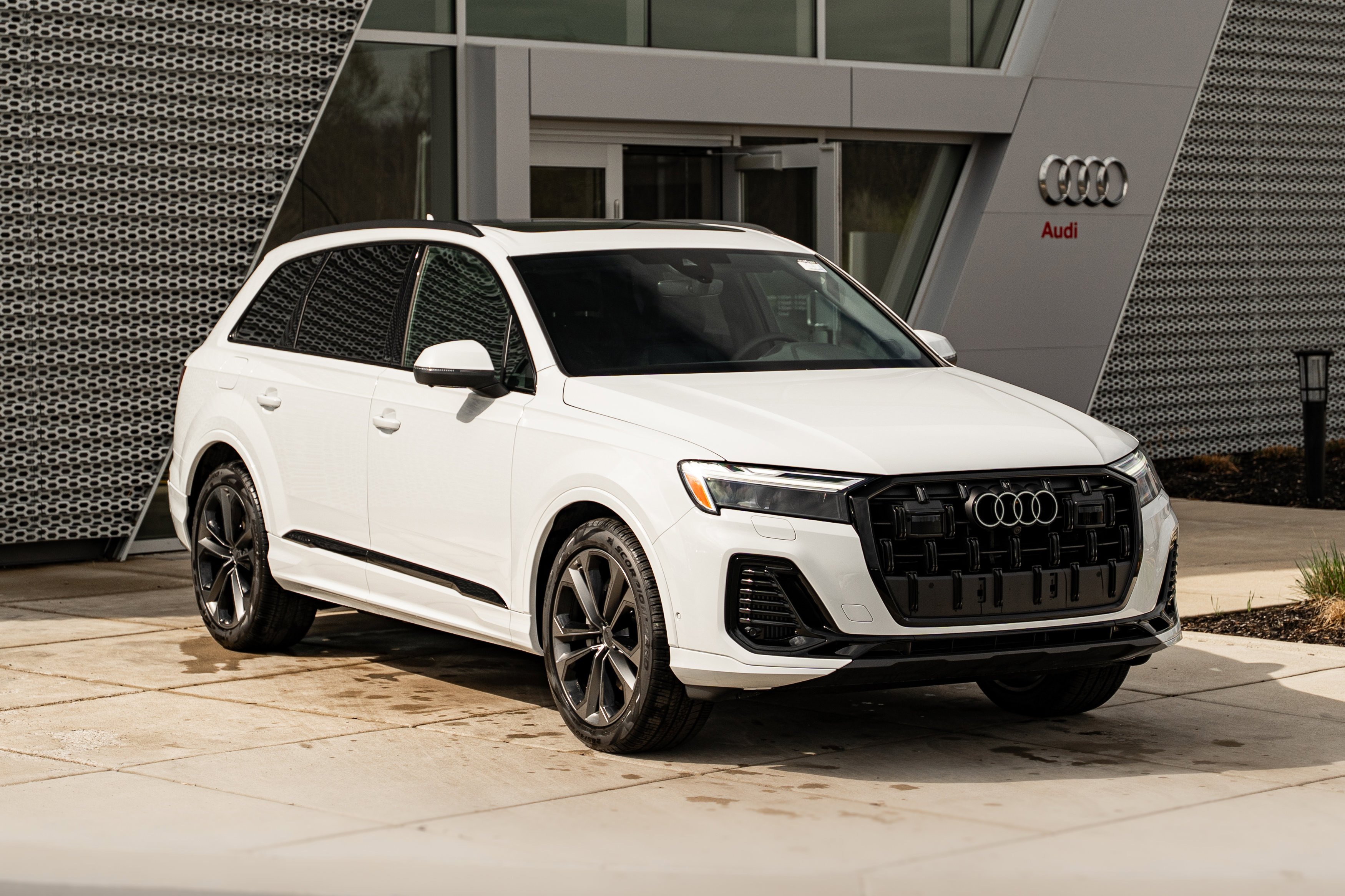 New 2026 Glacier White Metallic Audi Premium Plus image 2