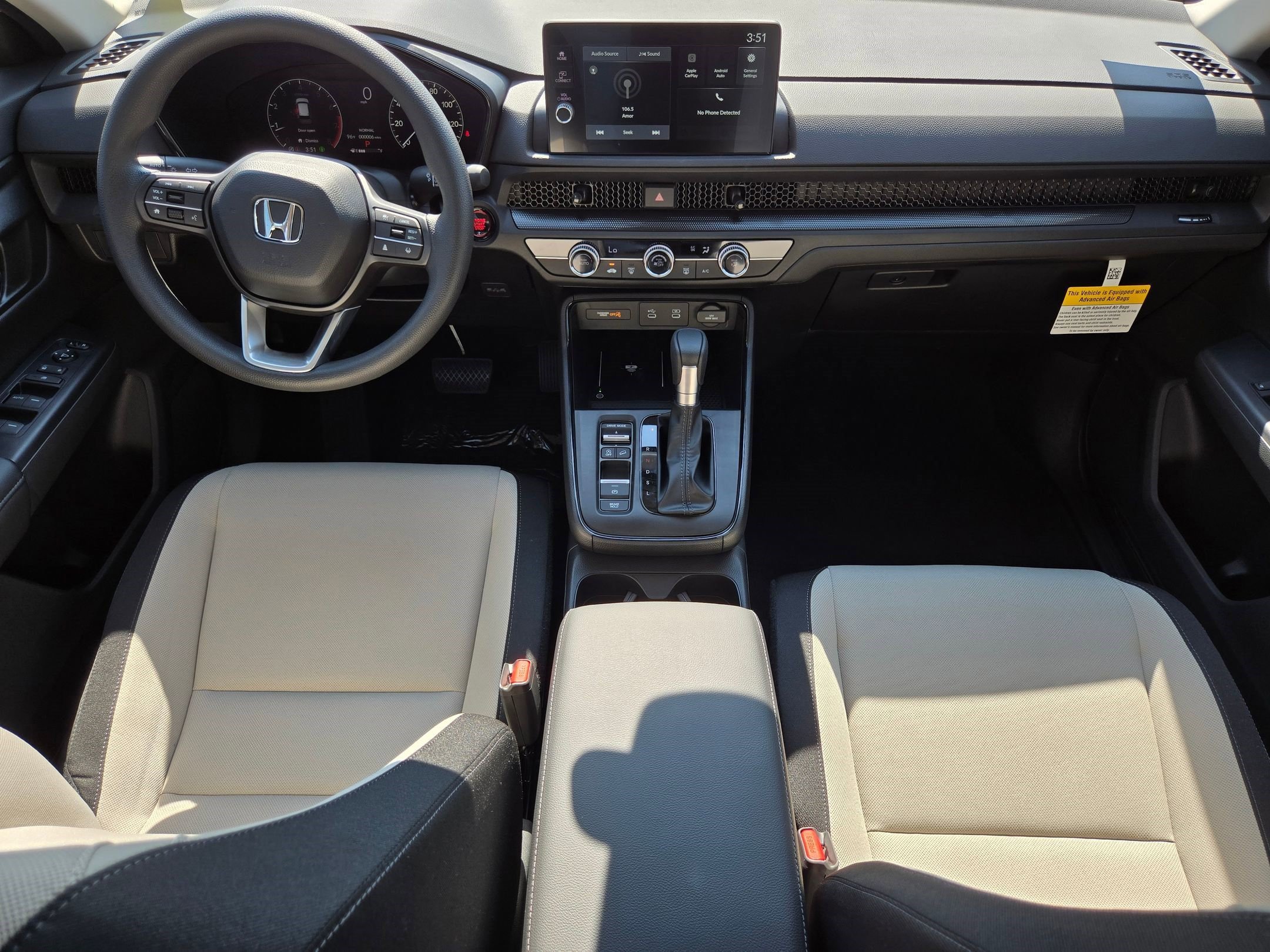 New 2026 Platinum White Pearl Honda LX image 15