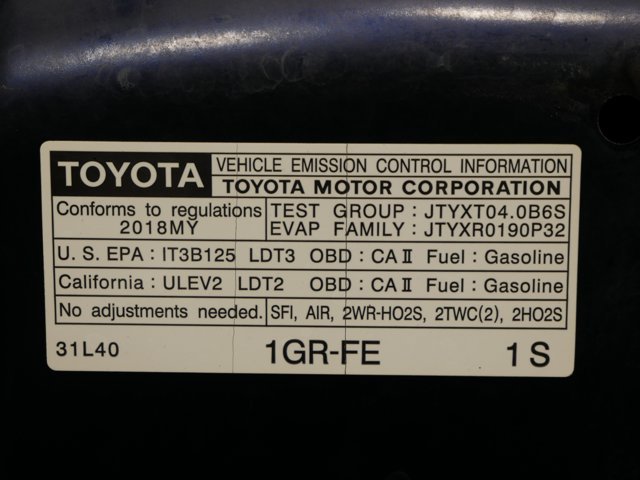 Used 2018 Nautical Blue Metallic Toyota Limited image 33