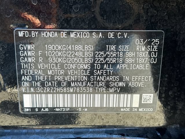 2025 Honda HR-V Sport - Photo 19