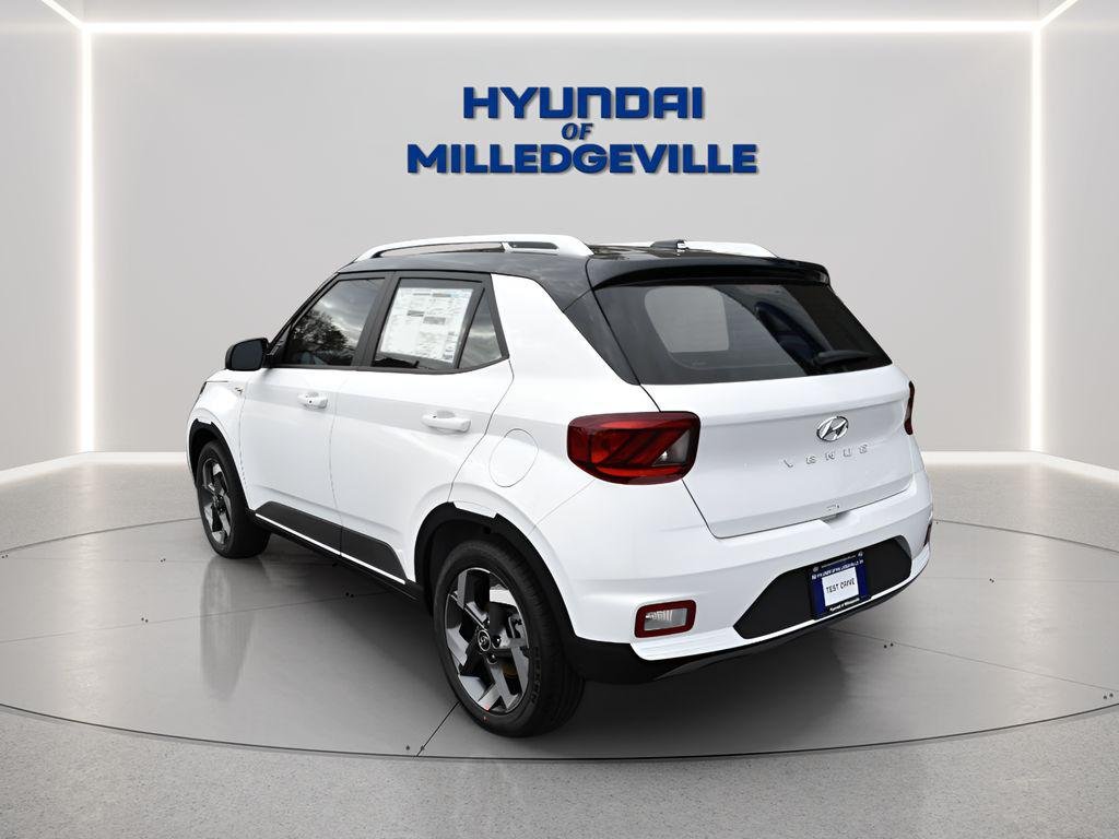 New 2026 Lunar White w/Black Roof Hyundai SEL w/Two-Tone Roof image 3