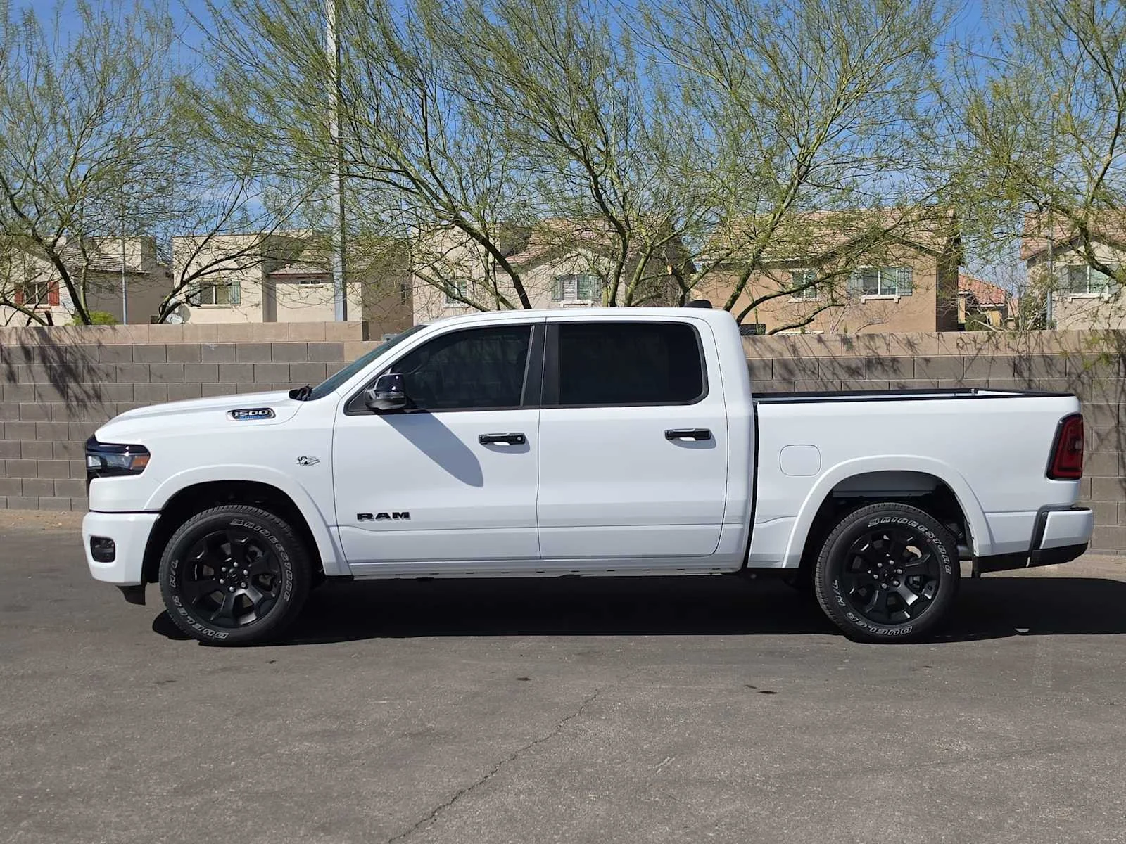 New 2026 Bright White Clear-Coat Exterior Paint RAM Big Horn image 5