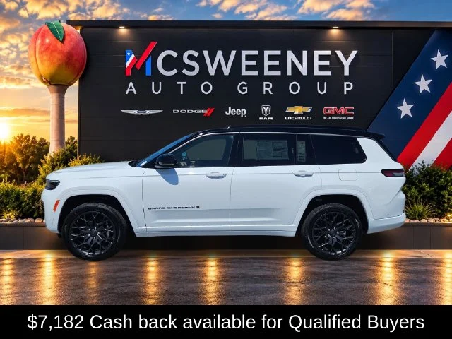 New 2026 Bright White Clear-Coat Exterior Paint Jeep Summit image 2