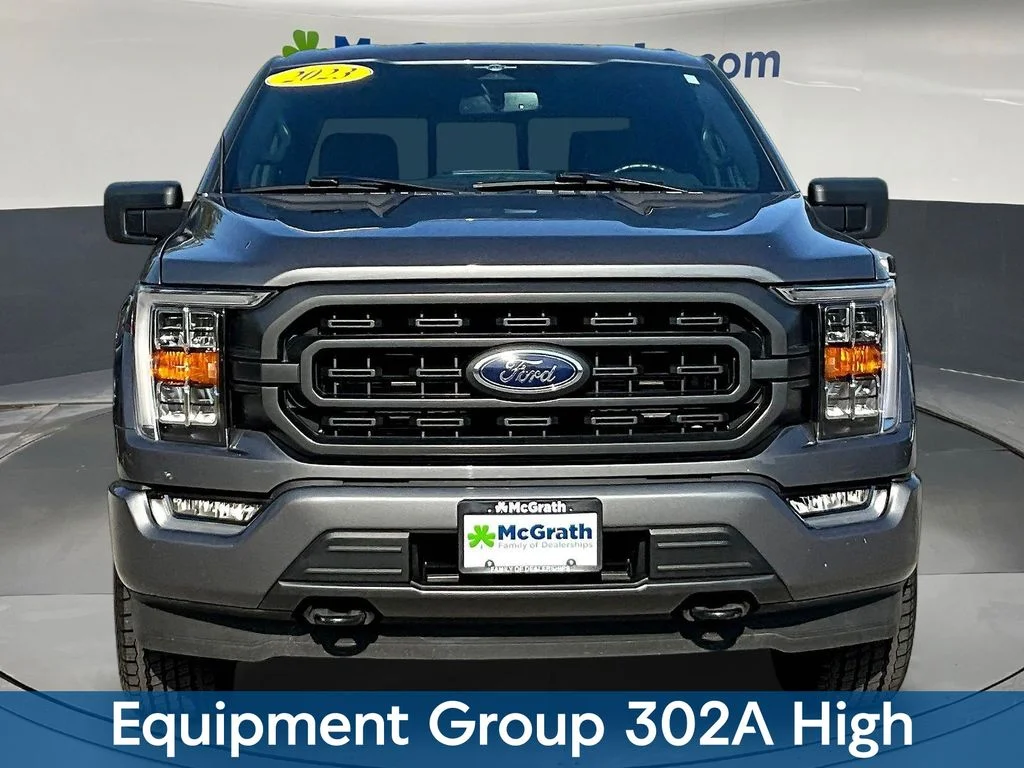 Certified Used 2023 Gray Ford XLT image 2
